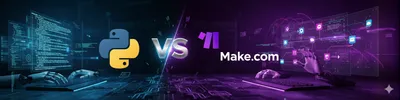 Python vs Make.com 2025: Which Automates Better?